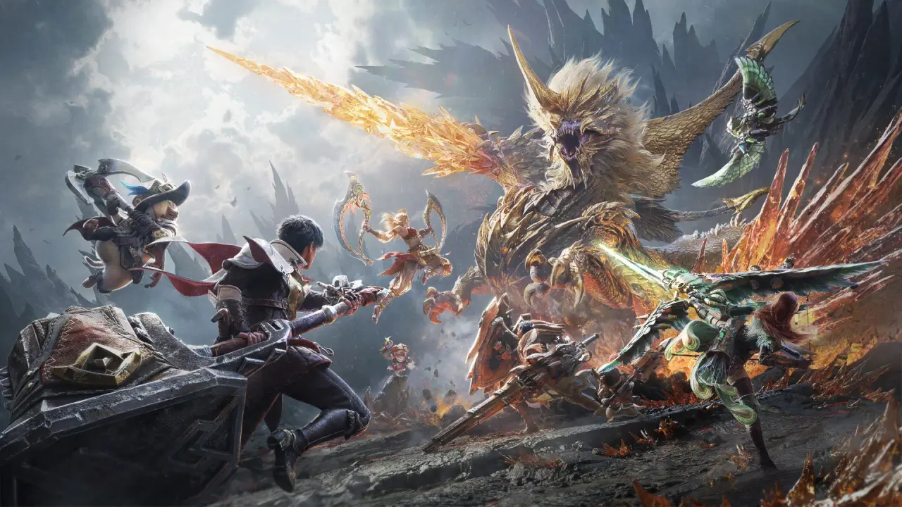 Monster Hunter Outlanders key art